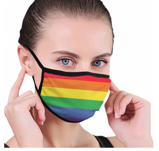 PrideOutlet > Health > Rainbow Face Mask Limited quantity available